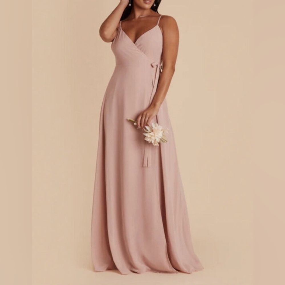 Elegant Pink Maxi Dress